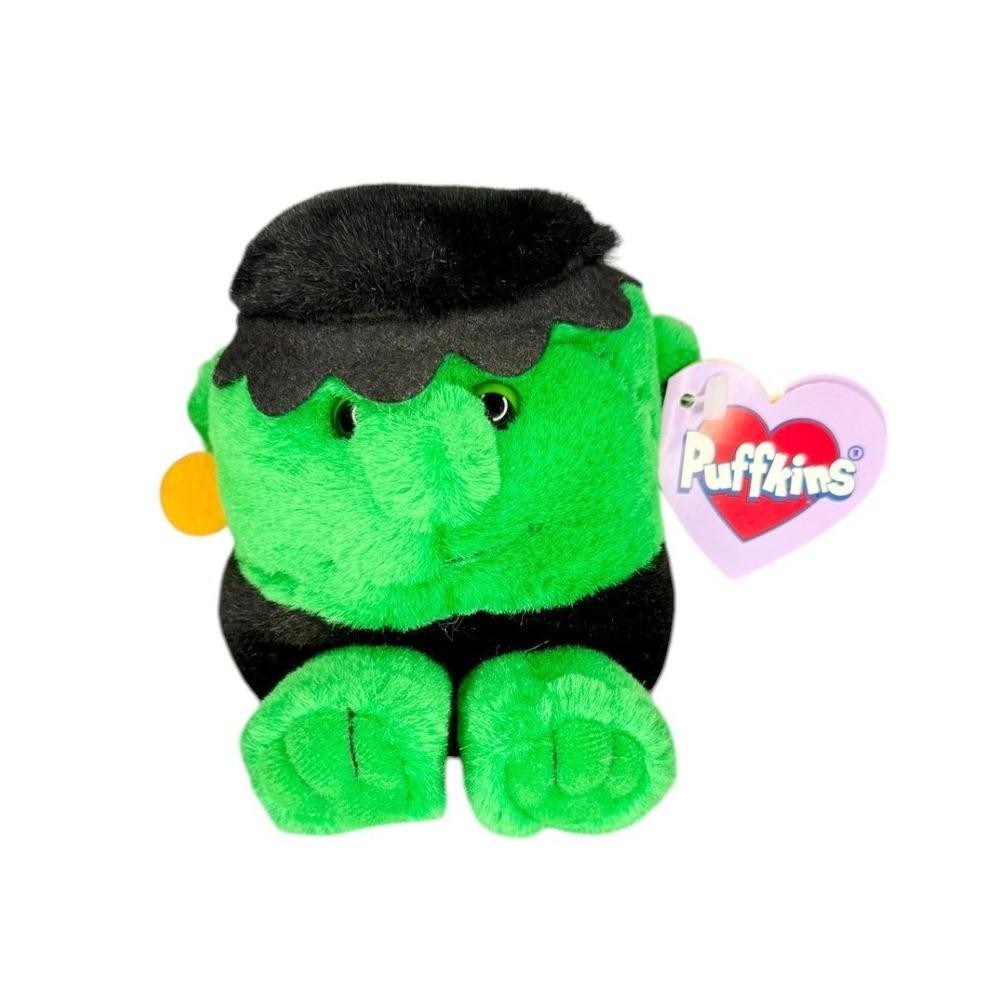 Stitch the Frankenstein | Little Green Monster 💚 | Puffkins Collectible Plush